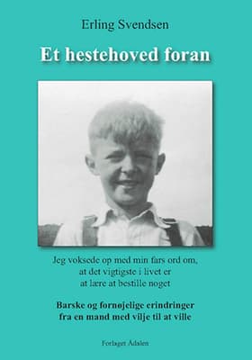 Et hestehoved foran af Erling Svendsen