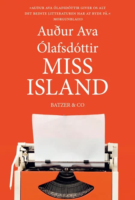 Miss Island af Audur Ava Ólafsdóttir