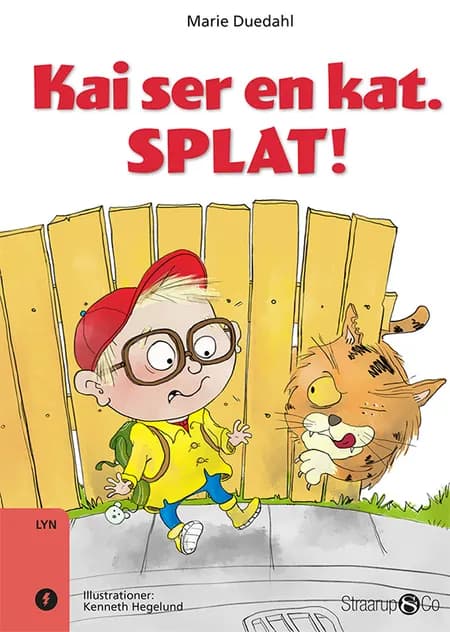 Kai ser en kat. SPLAT! af Marie Duedahl