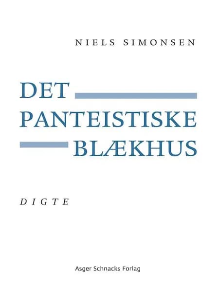 Det panteistiske blækhus af Niels Simonsen