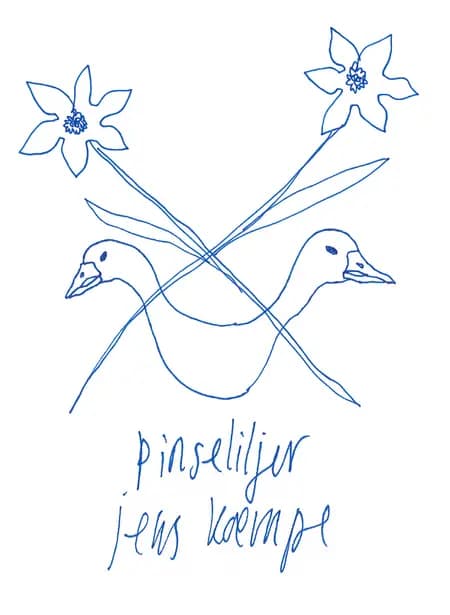 Pinseliljer af Jens Kæmpe