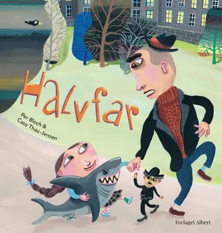 Halvfar af Per Bloch