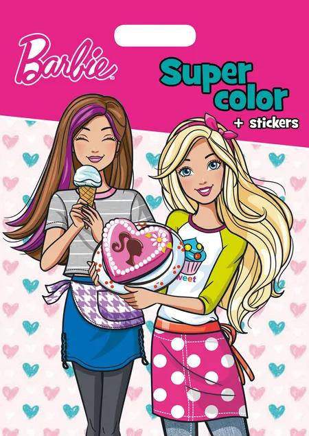 Barbie - SUPER COLOR + STICKERS CARRY ALONG 