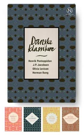 Gaveæske med fire danske klassikere af Herman Bang