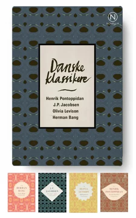 Gaveæske med fire danske klassikere af J. P. Jacobsen