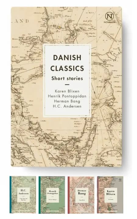 Box with four Danish Classics af Herman Bang