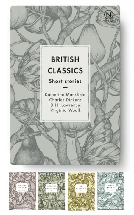 Box with four British Classics af D.H. Lawrence