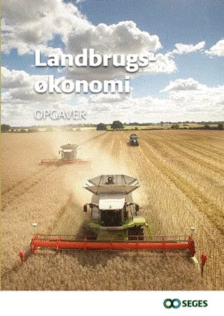 Landbrugsøkonomi af Bent Nielsen