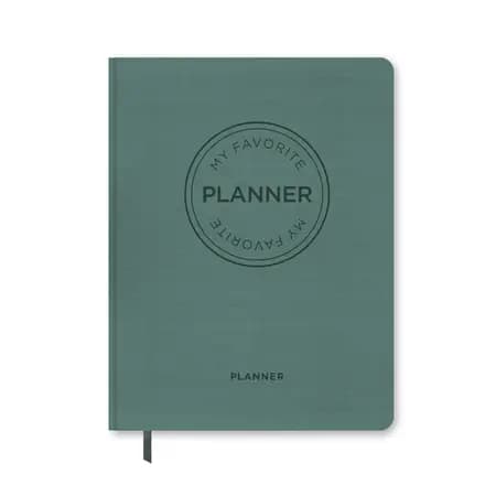 MY FAVORITE PLANNER Udateret / Turkisgrøn af Forlaget Aronsen