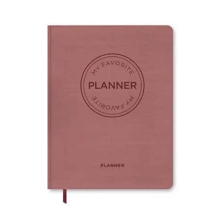 MY FAVORITE PLANNER Udateret / Vintage Rosa af Forlaget Aronsen