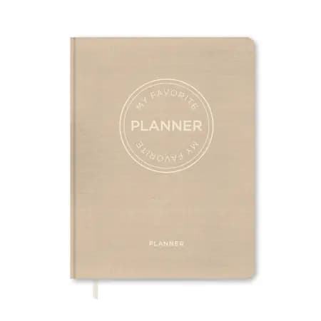 MY FAVORITE PLANNER Udateret Planner / Lys Sand af Forlaget Aronsen