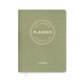 MY FAVORITE PLANNER 2023/2024 Lys grøn af Forlaget Aronsen