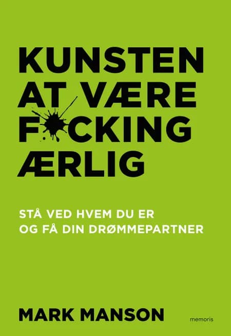 Kunsten at være fucking ærlig af Mark Manson