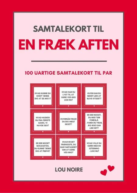 Samtalekort til en fræk aften af Lou Noire