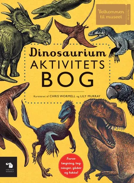 Dinosaurium Aktivitetsbog af Chris Wormell
