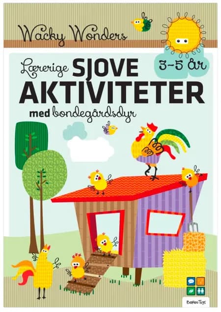 Aktivitetsbog med Lærerige Sjove Wacky Wonders Aktiviteter 