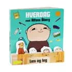 Alfons Åberg - Bog med 4 træfigurer DK 