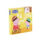 Gurli Gris Bog med Træfigurer - På cykeltur 