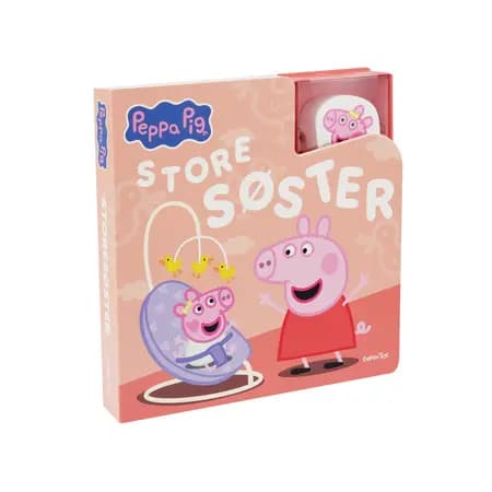 Gurli Gris - Bog med Træfigurer –  Store søster 