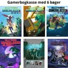 Bogkasse med 6 gamerbøger