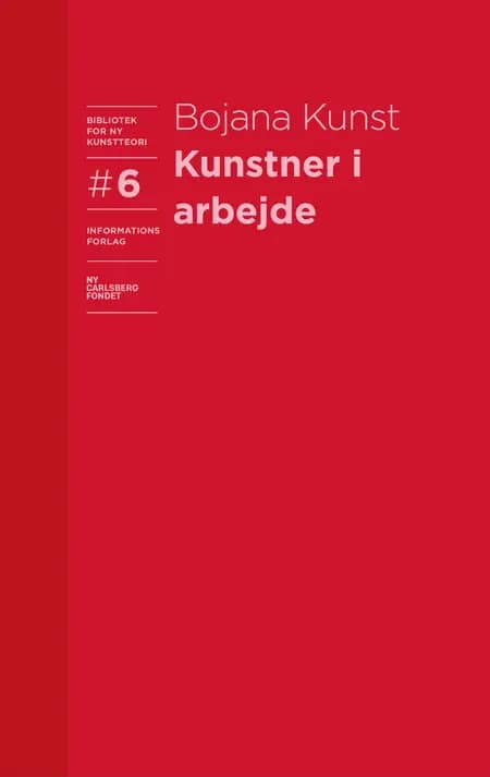 Kunstner i arbejde af Bojana Kunst