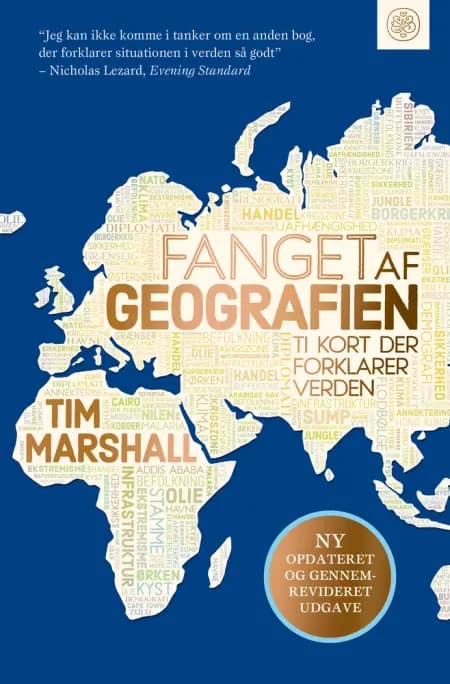 Fanget af geografien (2025-udgave - opdateret og gennemrevideret) af Tim Marshall