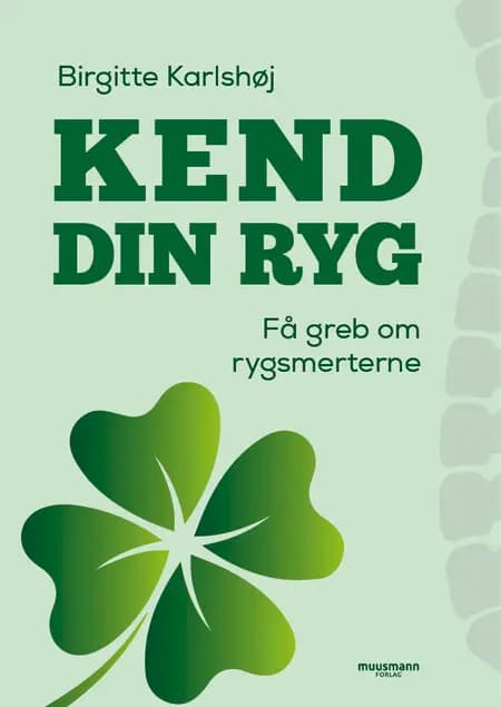 Kend din ryg af Birgitte Karlshøj