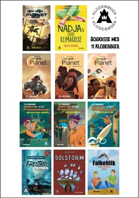 Klodebøger bogkasse af Bogkasse