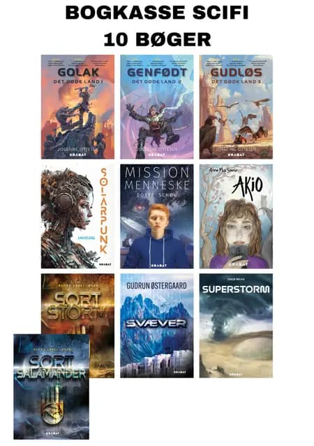 Science fiction bogkasse af Bogkasse