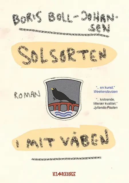 Solsorten i mit våben af Boris Boll-Johansen