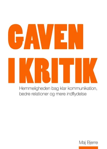 Gaven i kritik af Maj Bjerre