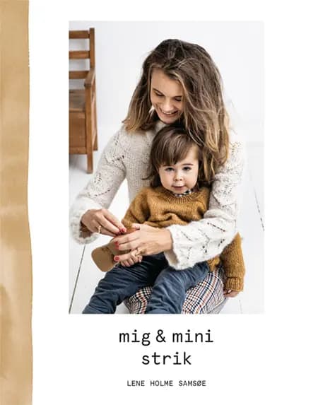 Mig&mini strik af Lene Holme Samsøe