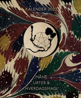 Måne, Urter & Hverdagsmagi - Kalender 2023 af Ditte Hegelund