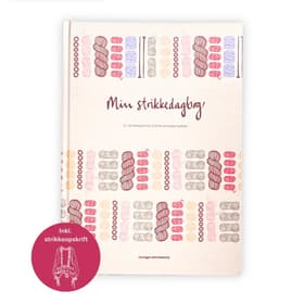 Min strikkedagbog A4 af Julie Dam Andersen