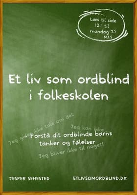 Et liv som ordblind i folkeskole af Jesper Sehested