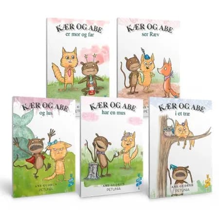 Kær og Abe - sampak af Ane Gudrun
