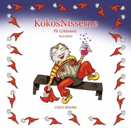 KokosNisserne på Lykkeøen Malebog af COCO