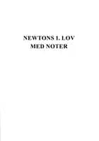 Newton 1 med noter af Jan AIST Olsen