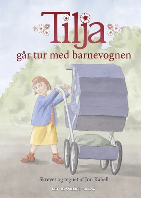 Tilja går tur med barnevognen af Jon Kabell