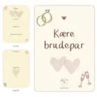 Kære brudepar - hilsner fra gæsterne af Julie Dam Andersen
