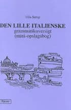 Den lille italienske grammatikoversigt
