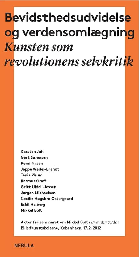 Bevidsthedsudvidelse og verdensomlægning af Gert Sørensen