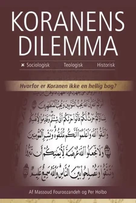 Koranens Dilemma - Sociologisk af Massoud Fouroozandeh