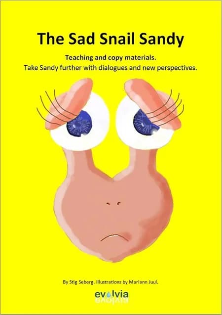 The sad snail Sandy af Stig Seberg