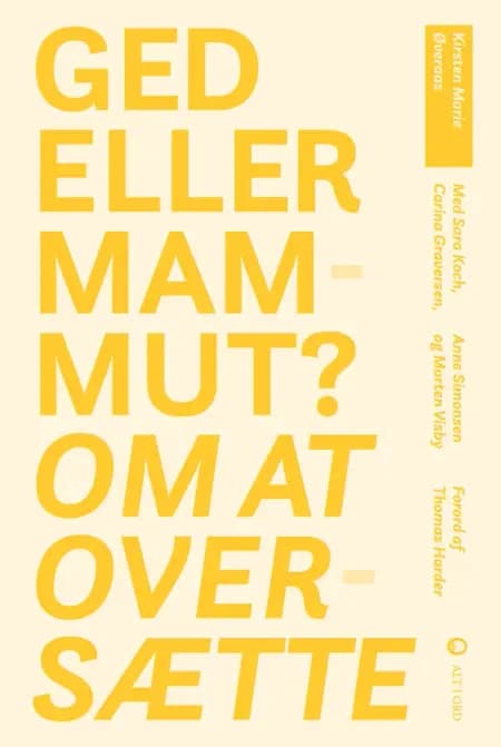 Ged eller mammut? af Kirsten Marie Øveraas