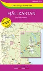 Klövsjö - Vemdalen af Lantmäteriet