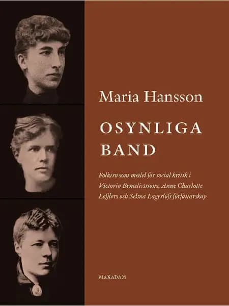 Osynliga band : folktro som medel för social kritik i Victoria Benedictssons, Anne Charlotte Lefflers och Selma Lagerlöf af Maria Hansson