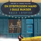 En dybfrossen mand i gule bukser