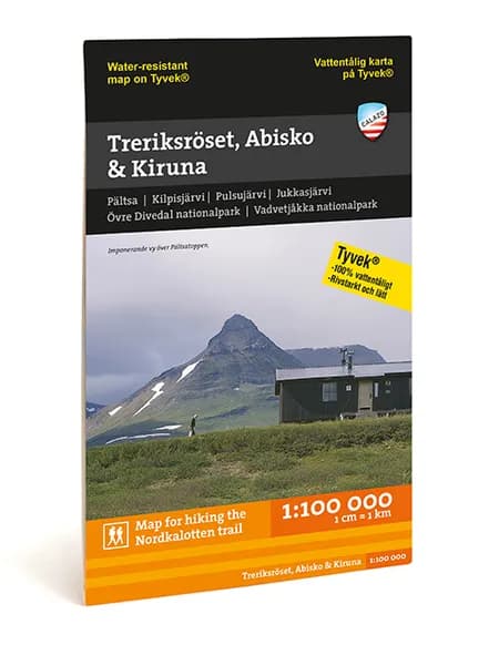 Treriksröset, Abisko & Kiruna 1:100.000 af Calazo