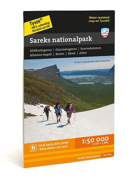 Sareks nationalpark 1:50.000 af Calazo Förlag